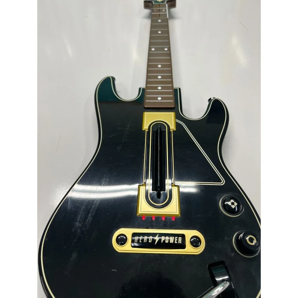 ACTIVISION GUITAR HERO POWER WIRELESS GUITAR XBOX 360 PS3 NO DONGLE W